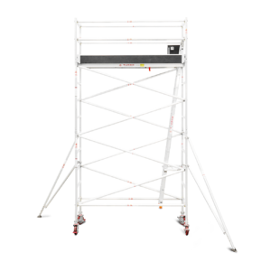 3.9m - 4.2m Narrow Aluminium Mobile Tower (Standing Height)