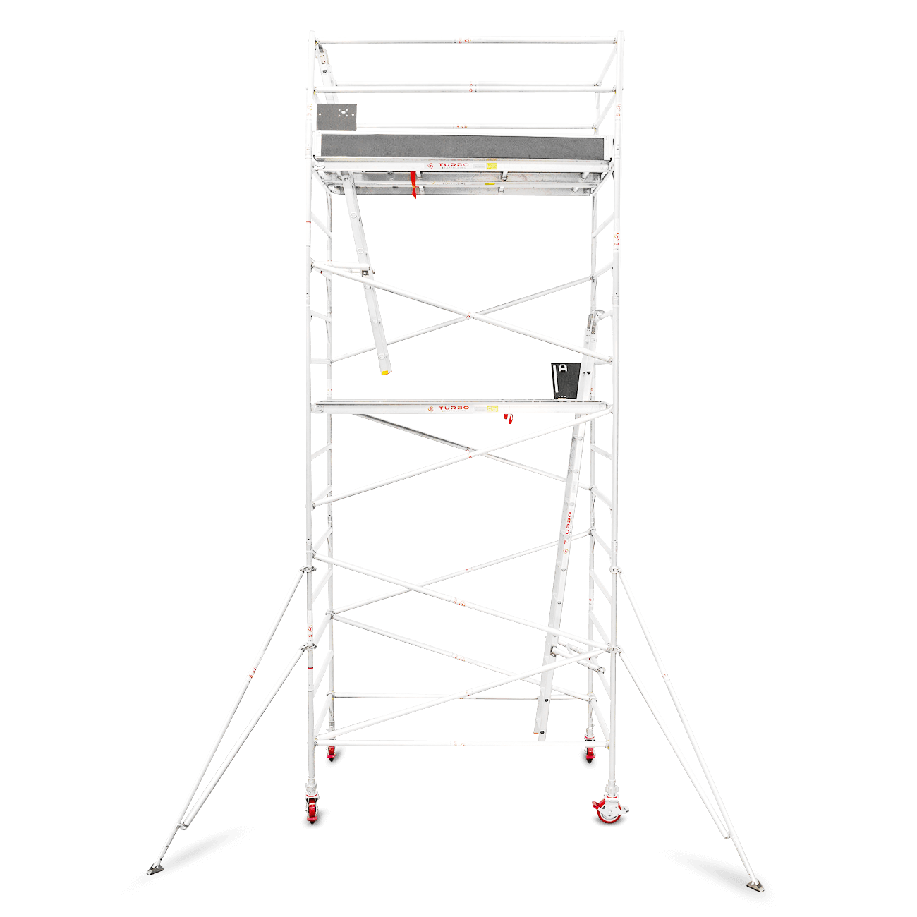 5.5m – 5.8m Wide Aluminium Mobile Scaffold Tower (Standing Height)