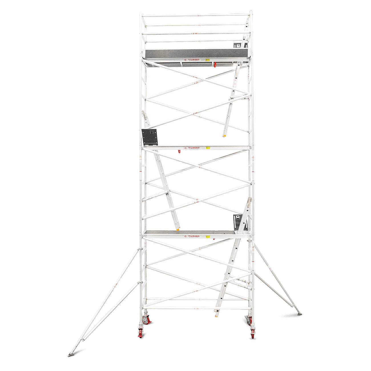 6.3m - 6.6m Narrow Aluminium Mobile Tower (Standing Height)